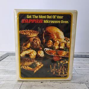 Get the‎ Most Out of Your Tappan Microwave Oven Cookbook 3-Ring Binder Vintage